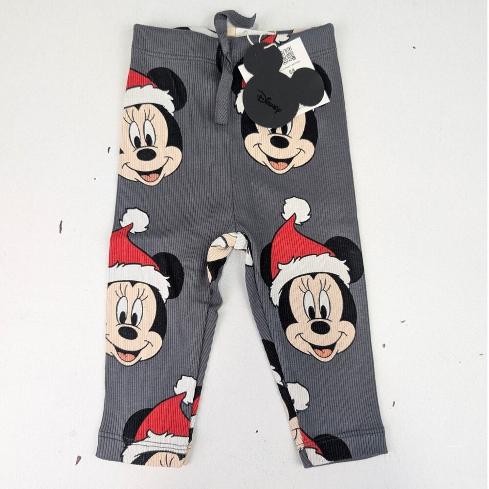 Zara Infant 3-6 Months Santa Leggings